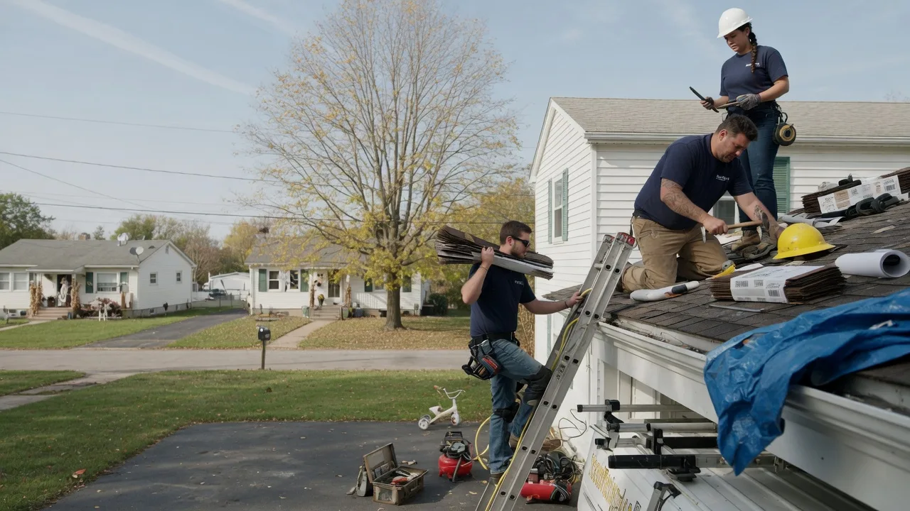 Local Roofing Contractors in Arrowsmith, IL near me